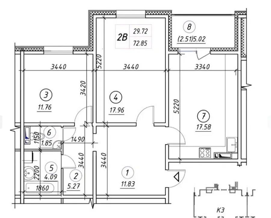 Продажа жилая квартира улица Ревуцкого, д.54